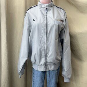 VTG  King Louie Pro Fit  Compaq  Light Grey Mens   Mechanic Jacket  Size L 44/46